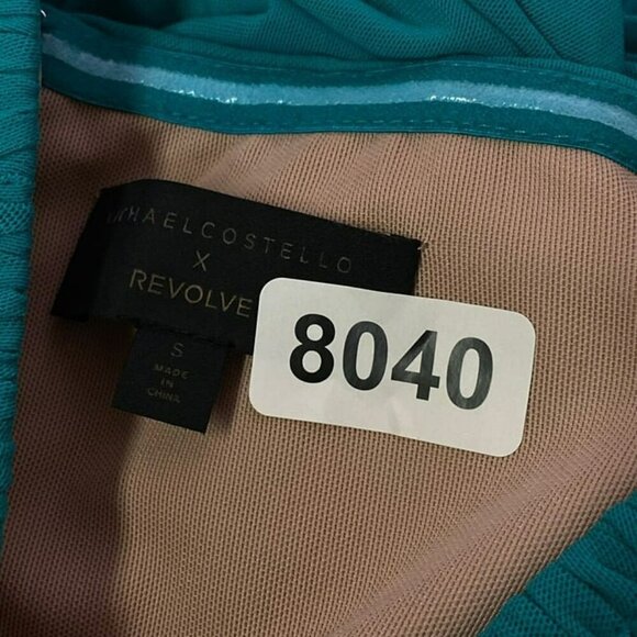 Michael Costello xREVOLVE Annette Mini Dress - Aqua - Picture 3 of 12